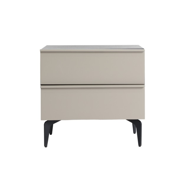 Mesita de Noche LINDFLUR, DM / Gris,...