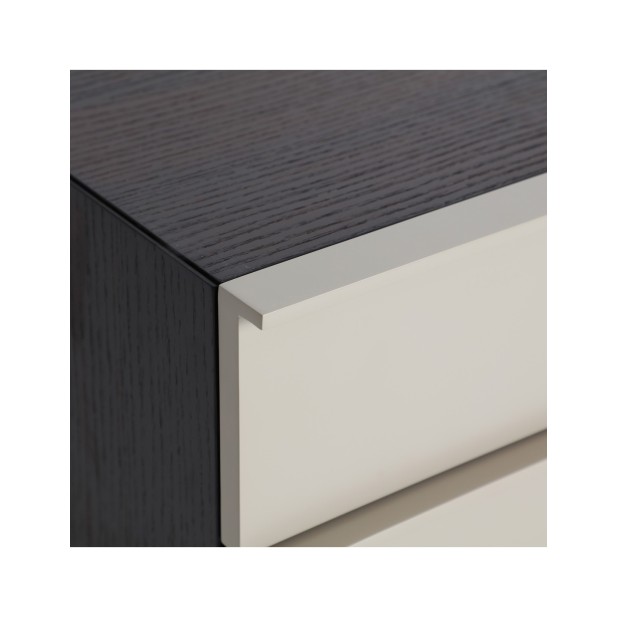 Mesita de Noche LINDFLUR, DM / Gris,...