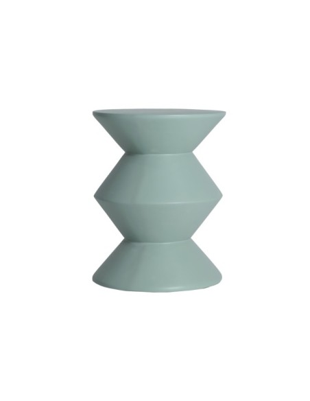 Mesa Auxiliar MELLE, Hormigón Armado / Verde - Kodu Home Design