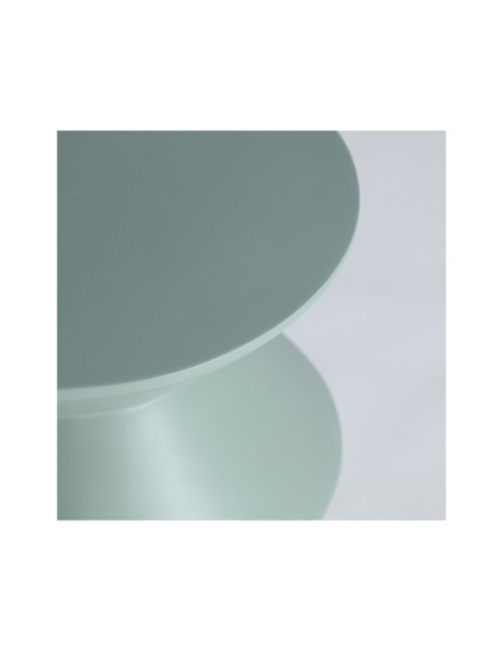 Mesa Auxiliar MELLE, Hormigón Armado / Verde - Kodu Home Design