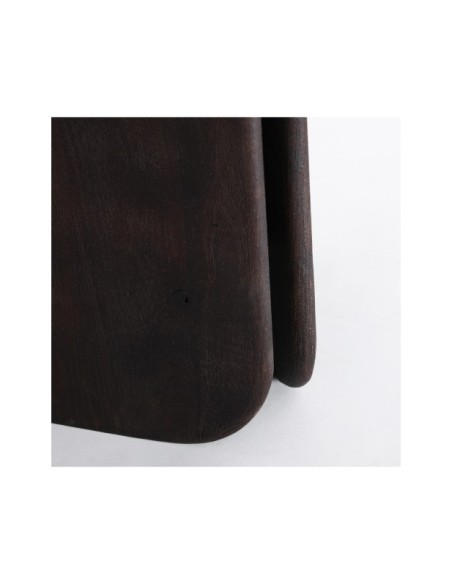 Mesa de Comedor SEISSAN 200x100 cm, Mango / Marrón - Kodu Home Design