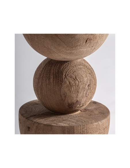 Mesa Auxiliar FLOW, Mango / Natural, Marrón - Kodu Home Design