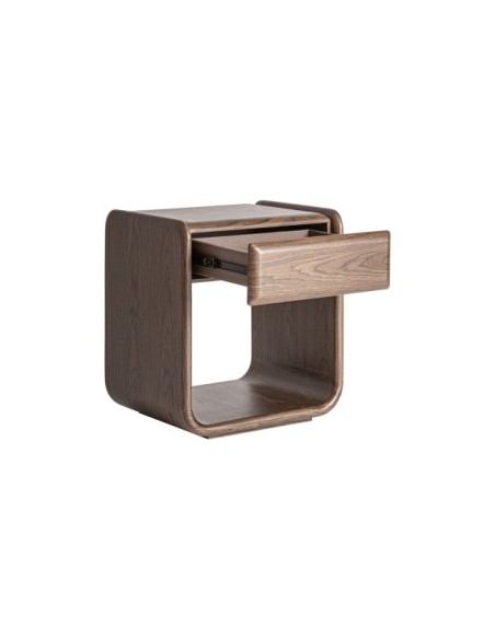 Mesita de Noche ARKO, DM / Marrón - Kodu Home Design