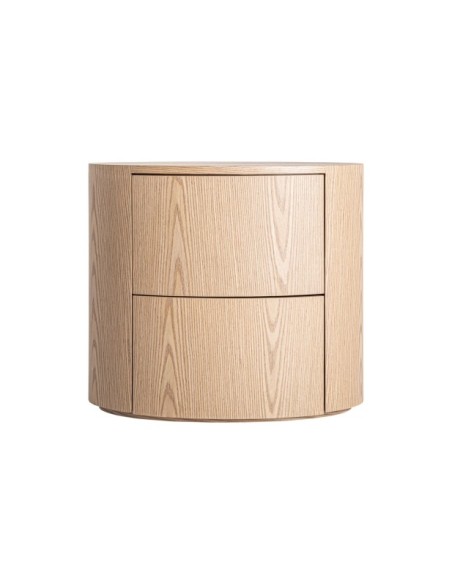 Mesita de Noche LIRA, DM / Marrón Claro, Marrón - Kodu Home Design