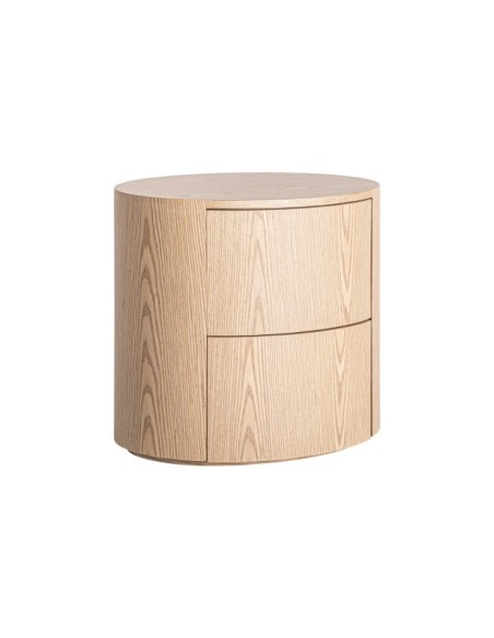 Mesita de Noche LIRA, DM / Marrón Claro, Marrón - Kodu Home Design