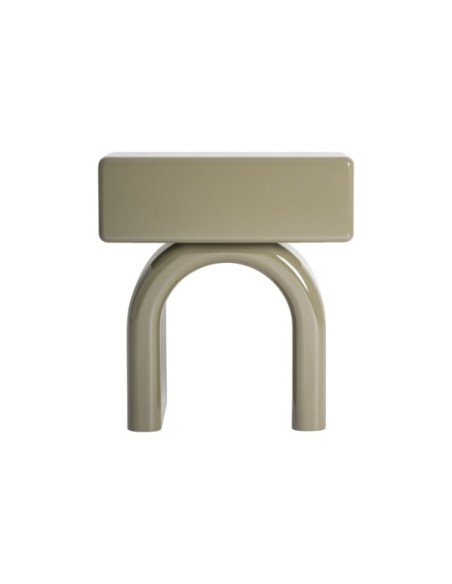 Mesita de Noche STAGE, DM / Verde - Kodu Home Design