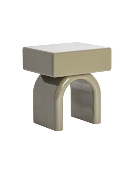 Mesita de Noche STAGE, DM / Verde - Kodu Home Design