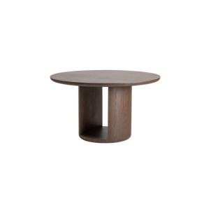 Mesa de Comedor ARKO Ø132 cm, DM / Marrón - Kodu Home Design 2