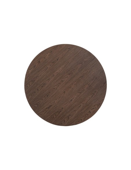 Mesa de Comedor ARKO Ø132 cm, DM / Marrón - Kodu Home Design