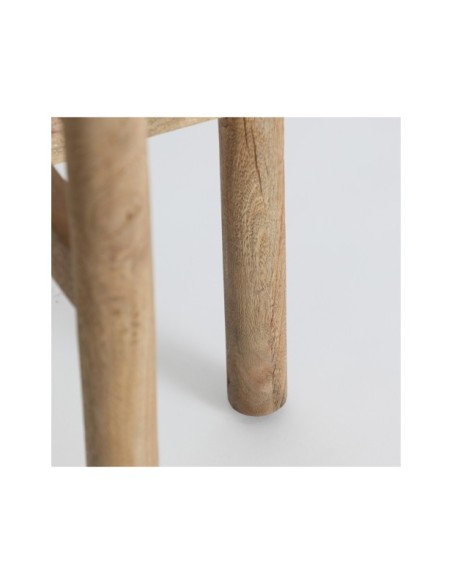 Mesa Auxiliar LACUANE, Mármol / Gris, Marrón - Kodu Home Design