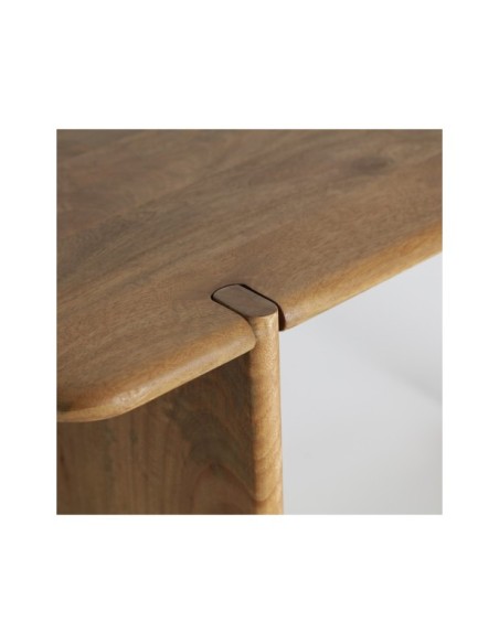 Escritorio GAILLAC, Mango / Marrón Claro, Marrón - Kodu Home Design