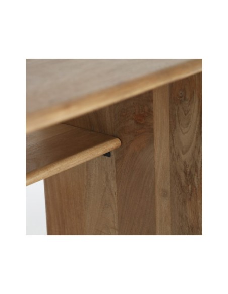 Escritorio GAILLAC, Mango / Marrón Claro, Marrón - Kodu Home Design