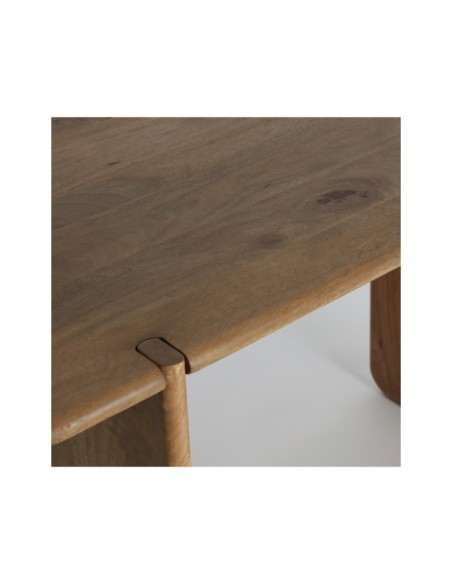 Escritorio GAILLAC, Mango / Marrón Claro, Marrón - Kodu Home Design