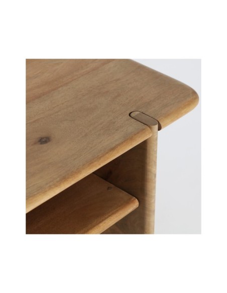 Mesa de Centro GAILLAC, Mango / Marrón Claro, Marrón - Kodu Home Design