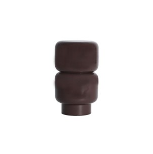 Mesa Auxiliar MOKA, Hierro / Chocolate - Kodu Home Design