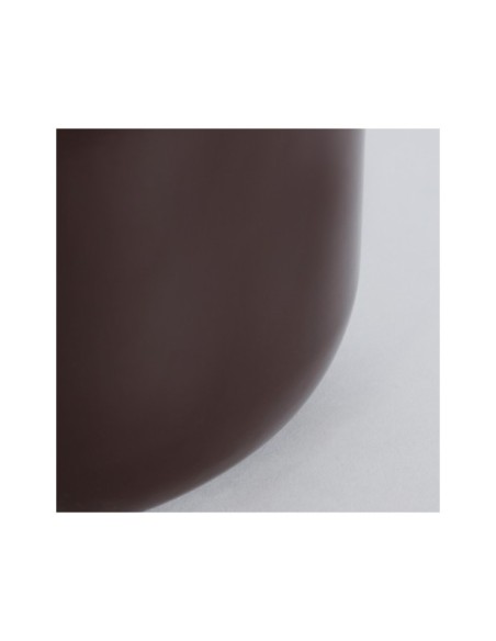 Mesa Auxiliar TAU, Hierro / Chocolate, Marrón - Kodu Home Design