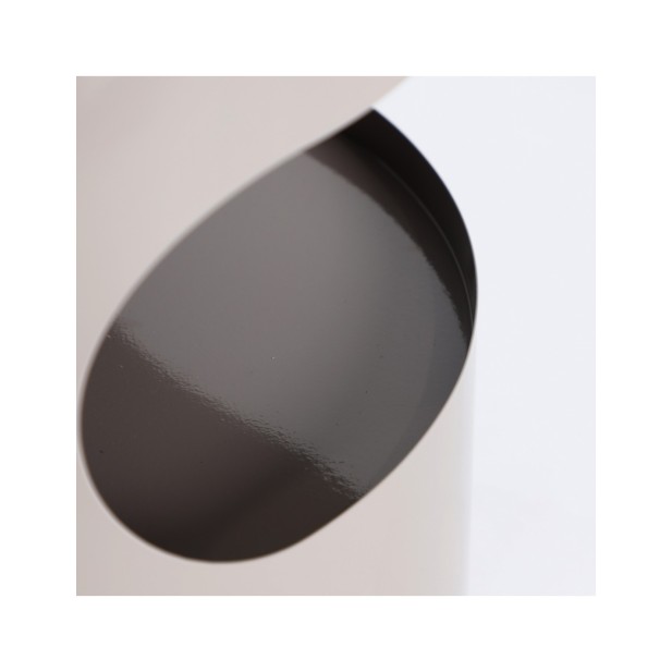 Mesita de Noche NOA, Hierro / Gris,...