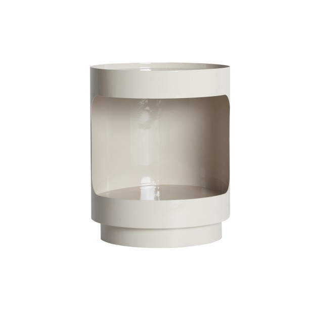 Mesita de Noche MIST, Hierro / Blanco...