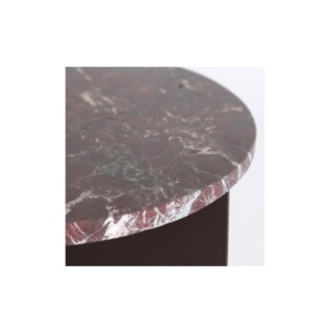 Mesa Auxiliar TILO, Hierro / Burdeos, Chocolate - Kodu... 2