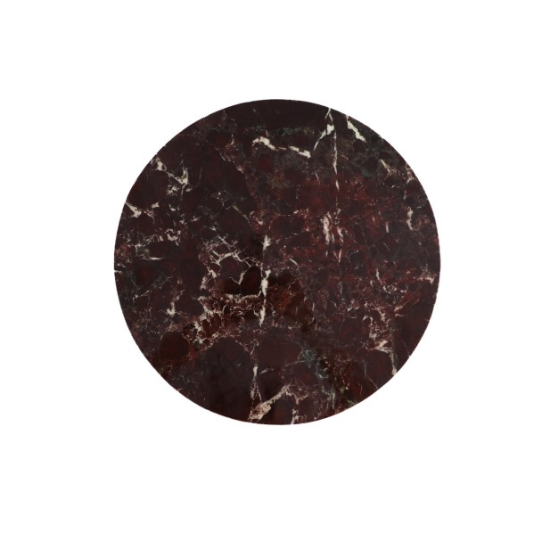 Mesa Auxiliar TILO, Hierro / Burdeos,...