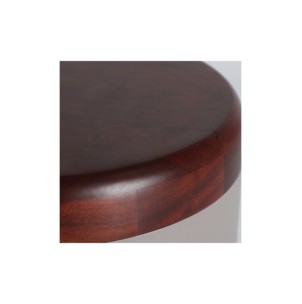 Mesa Auxiliar OAKY, Hierro / Gris, Marrón - Kodu Home Design 2