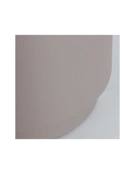 Mesa Auxiliar OAKY, Hierro / Gris, Marrón - Kodu Home Design