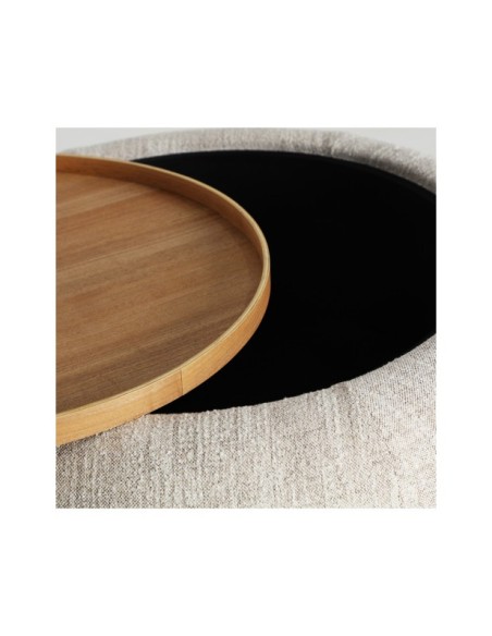 Mesa de Centro SILS, DM / Marrón Claro, Beige, Marrón - Kodu Home Design