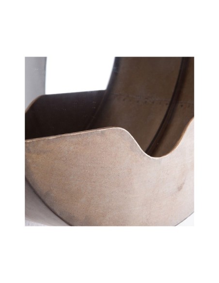 Set 2 Espejos THUSIS Ø50/60 cm, Hierro / Oro - Kodu Home Design