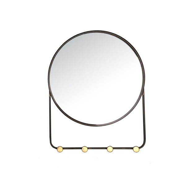 Espejo VISCHE 50x63 cm, Hierro /...