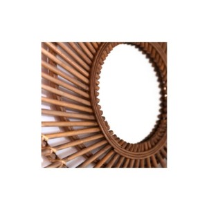 Espejo ARTEAGA Ø50 cm, Bambú / Marrón - Kodu Home Design 2