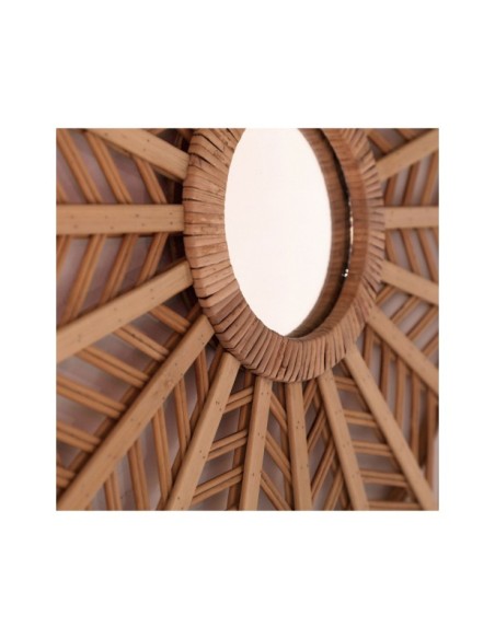 Espejo ARTEAGA Ø65 cm, Bambú / Marrón - Kodu Home Design