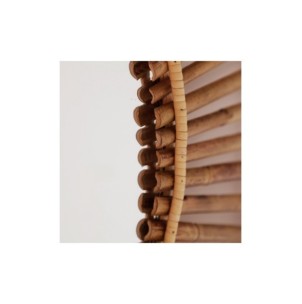 Espejo ARTEAGA Ø60 cm, Bambú / Marrón - Kodu Home Design 2