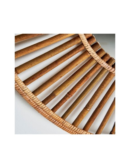 Espejo ARTEAGA Ø90 cm, Bambú / Marrón - Kodu Home Design