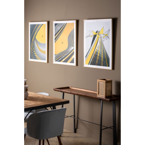 Set 3 Cuadros JANAH 60x80 cm,...