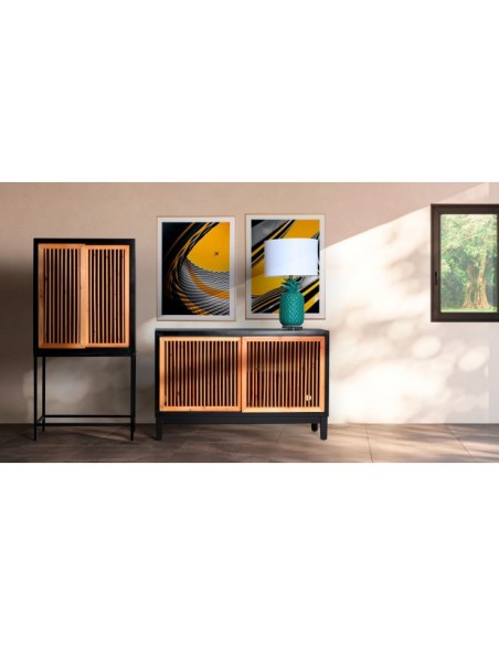 Set 3 Cuadros JANAH 60x80 cm, Metacrilato / Multicolor - Kodu Home Design