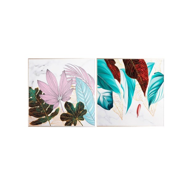 Set 2 Cuadros ZALI 80x80 cm, DM /...