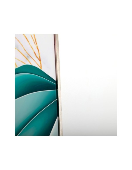 Set 2 Cuadros ZALI 80x80 cm, DM / Marrón Claro, Multicolor - Kodu Home Design