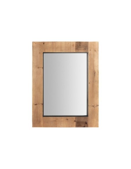 Espejo GIEN 68x88 cm, Madera / Marrón - Kodu Home Design