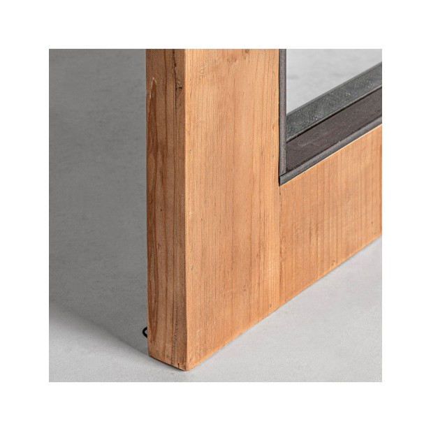 Espejo GIEN 68x88 cm, Madera / Marrón...