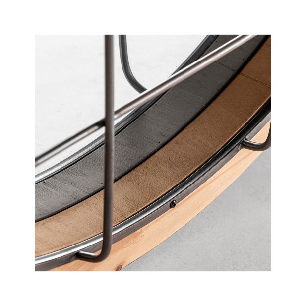 Espejo LONGFORD Ø105 cm, Madera /...