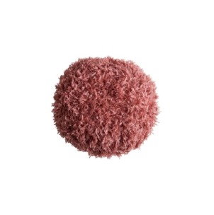 Cojín ASIRA Ø33 cm, Poliéster / Rosa - Kodu Home Design