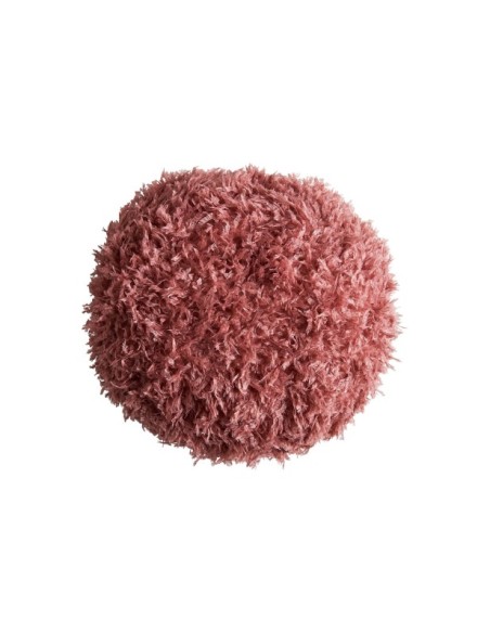 Cojín ASIRA Ø33 cm, Poliéster / Rosa - Kodu Home Design