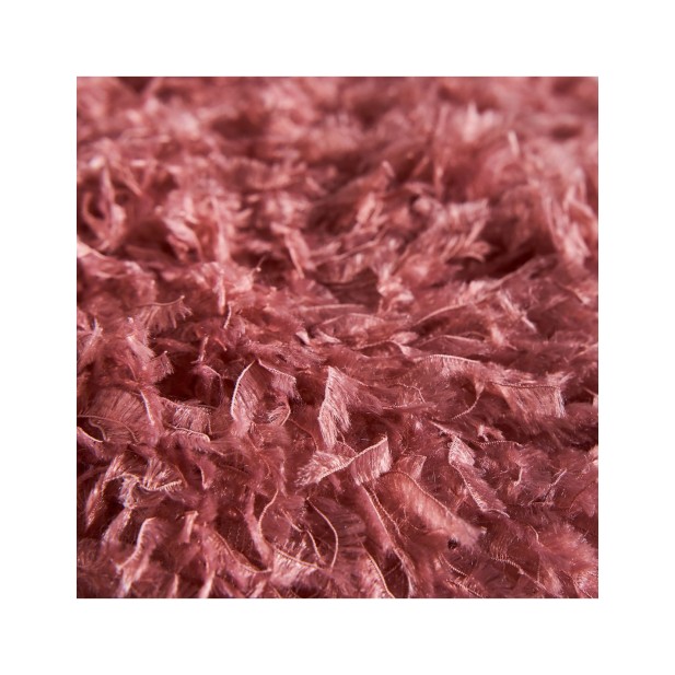 Cojín ASIRA Ø33 cm, Poliéster / Rosa...