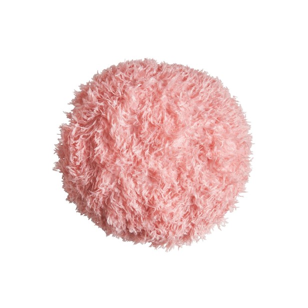 Cojín ASIRA Ø33 cm, Poliéster / Rosa...