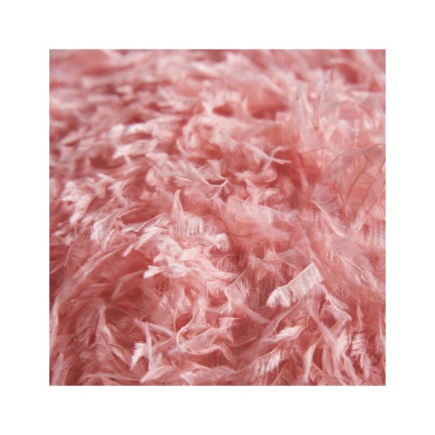 Cojín ASIRA Ø33 cm, Poliéster / Rosa...