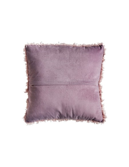 Cojín ASIRA 42x42 cm, Poliéster / Rosa - Kodu Home Design