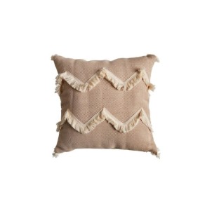 Cojín TEOSK 42x42 cm, Yute / Beige - Kodu Home Design