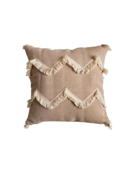Cojín TEOSK 42x42 cm, Yute / Beige - Kodu Home Design