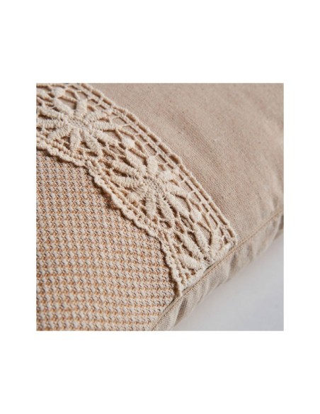 Cojín TIKER 42x26 cm, Poliéster / Beige - Kodu Home Design