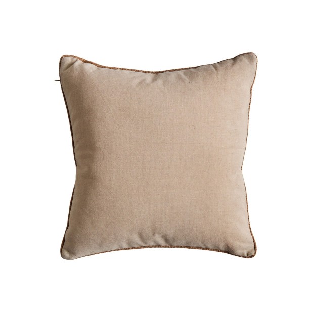 Cojín KELLIER 44x44 cm, Yute / Beige...